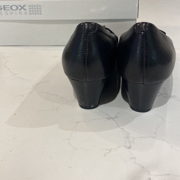 Geox Wedge Peep-Toe Shoes - NEW - Picture 4 of 7